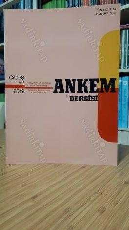 Antibiyotik ve Kemoterapi Derneği - ANKEM Dergisi Yıl: 2019 Cilt: 33 Sayı: 1