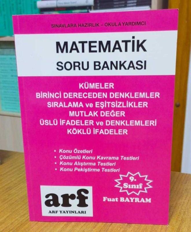 Arf Yayınları 9. Sınıf MATEMATİK Soru Bankası - Fuat Bayram