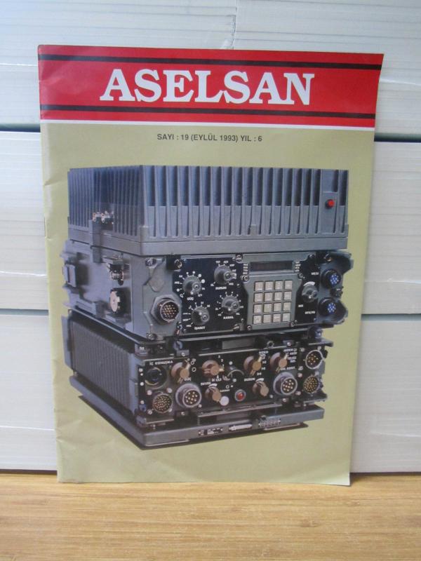ASELSAN Dergisi - Yıl 6 Sayı 19 - Eylül 1993