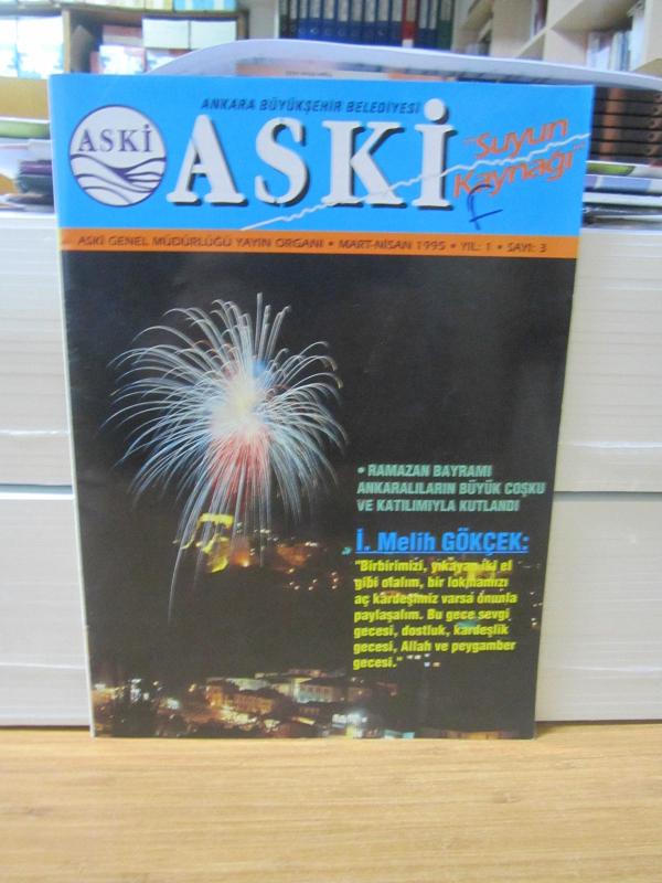 ASKİ Dergisi - Sayı 3 - Mart Nisan 1995