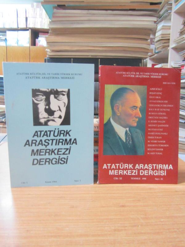 Atatürk Araştırma Merkezi Dergisi - 1984'ten 1995'e Kadar Yayınlanmış İLK SAYI DAHİL 10 Farklı Sayı Mevcut (Sayılar Açıklamada)