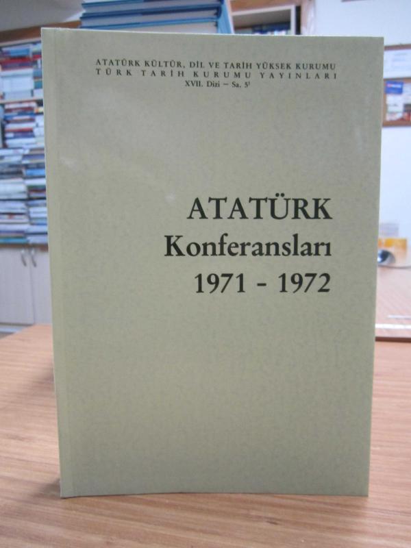 Atatürk Konferansları V (1971-1972)