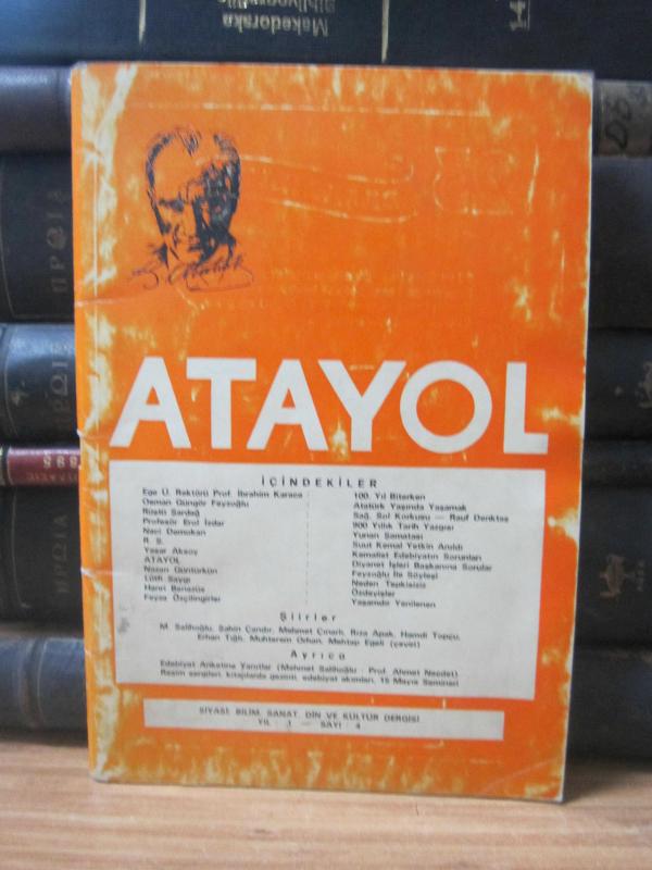 Atayol Dergisi - Yıl 1 Sayı 4