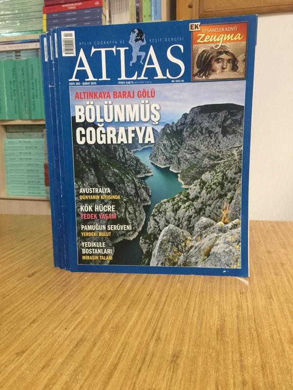 ATLAS Aylık Coğrafya ve Keşif Dergisi - 2015 Yılı 4 Sayı TAKIM (Sayılar: 263-269-270-272)