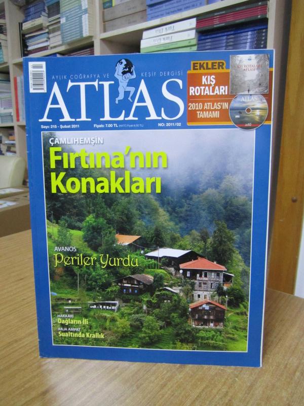 ATLAS Aylık Coğrafya ve Keşif Dergisi - Sayı 215 - Şubat 2011
