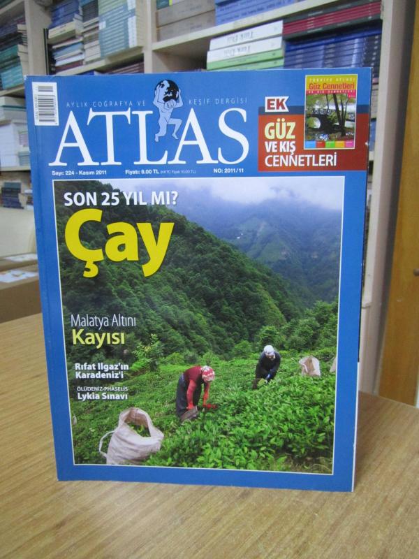 ATLAS Aylık Coğrafya ve Keşif Dergisi - Sayı 224 - Kasım 2011