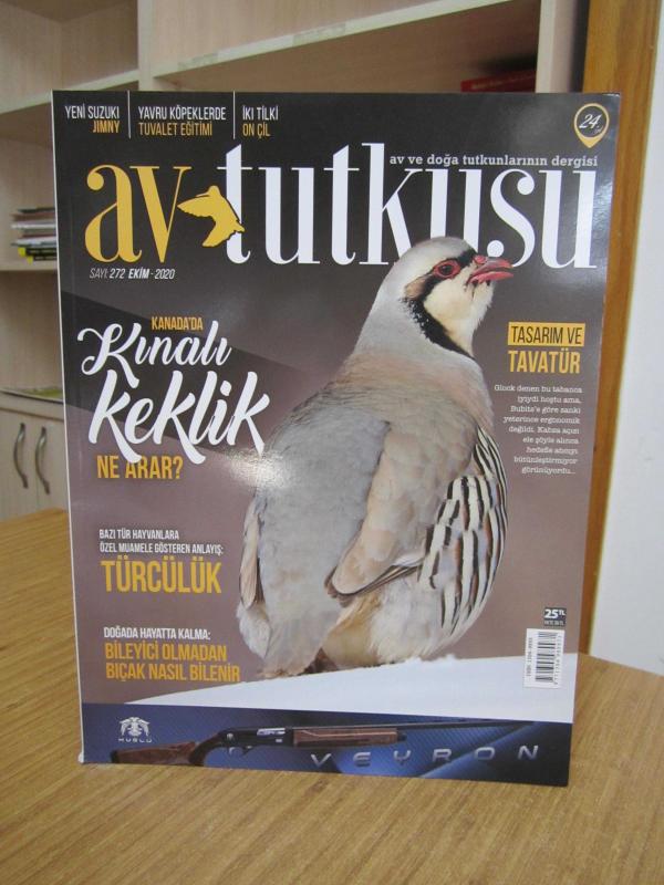 AV TUTKUSU Av ve Doğa Tutkunlarının Dergisi - Sayı 272 - Ekim 2020