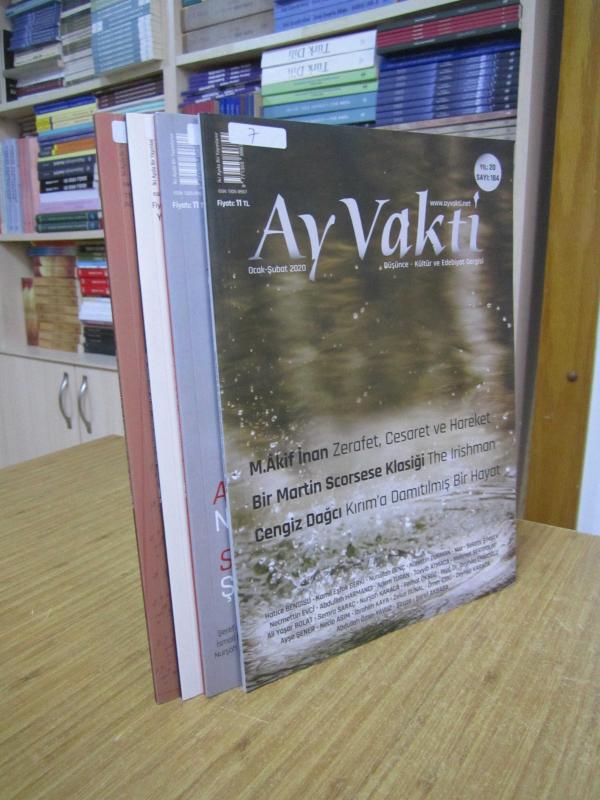 AY VAKTİ DERGİSİ - 2020 Yılı 4 Sayı TAKIM (Sayılar: 184-185-186-187)