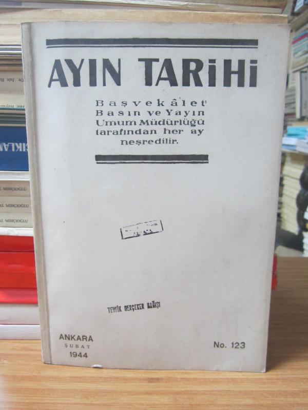 Ayın Tarihi - Sayı 123 - Temmuz 1944