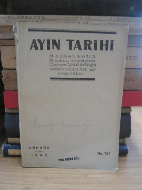 Ayın Tarihi - Sayı 137 - Nisan 1945
