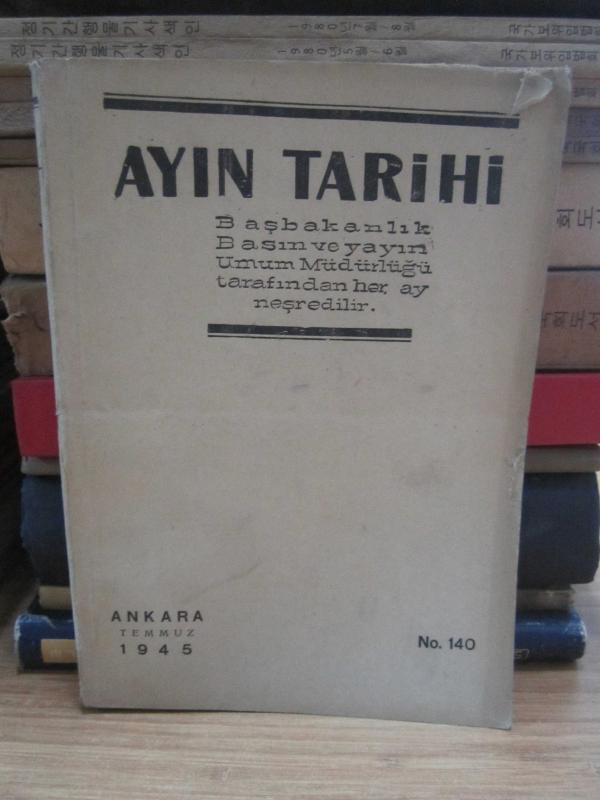 Ayın Tarihi - Sayı 141 - Ağustos 1945