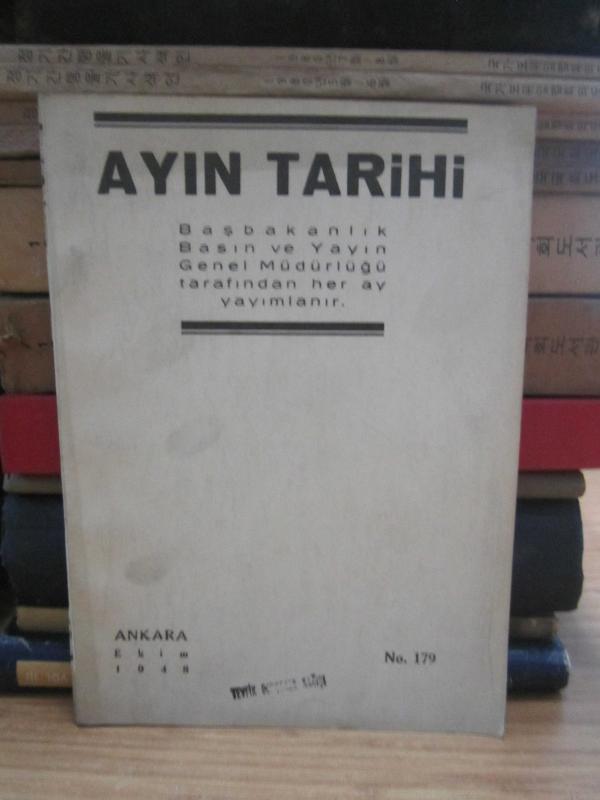 Ayın Tarihi - Sayı 179 - Ekim 1948