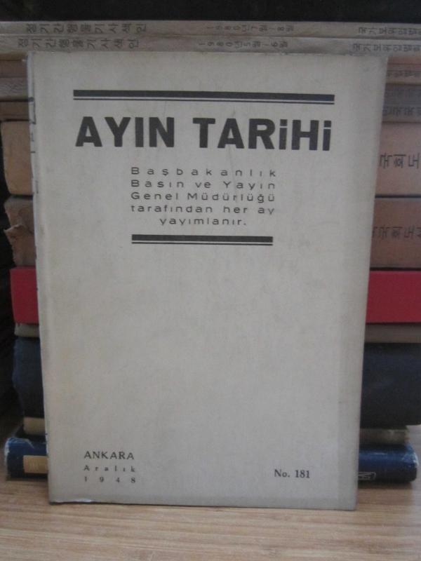 Ayın Tarihi - Sayı 181 - Aralık  1948