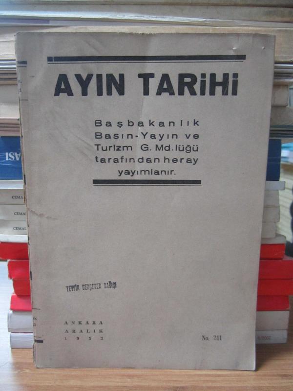 Ayın Tarihi - Sayı 241 - Aralık 1953