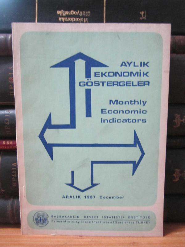 Aylık Ekonomik Göstergeler - Monthly Economic Indicators -  Aralık December 1987