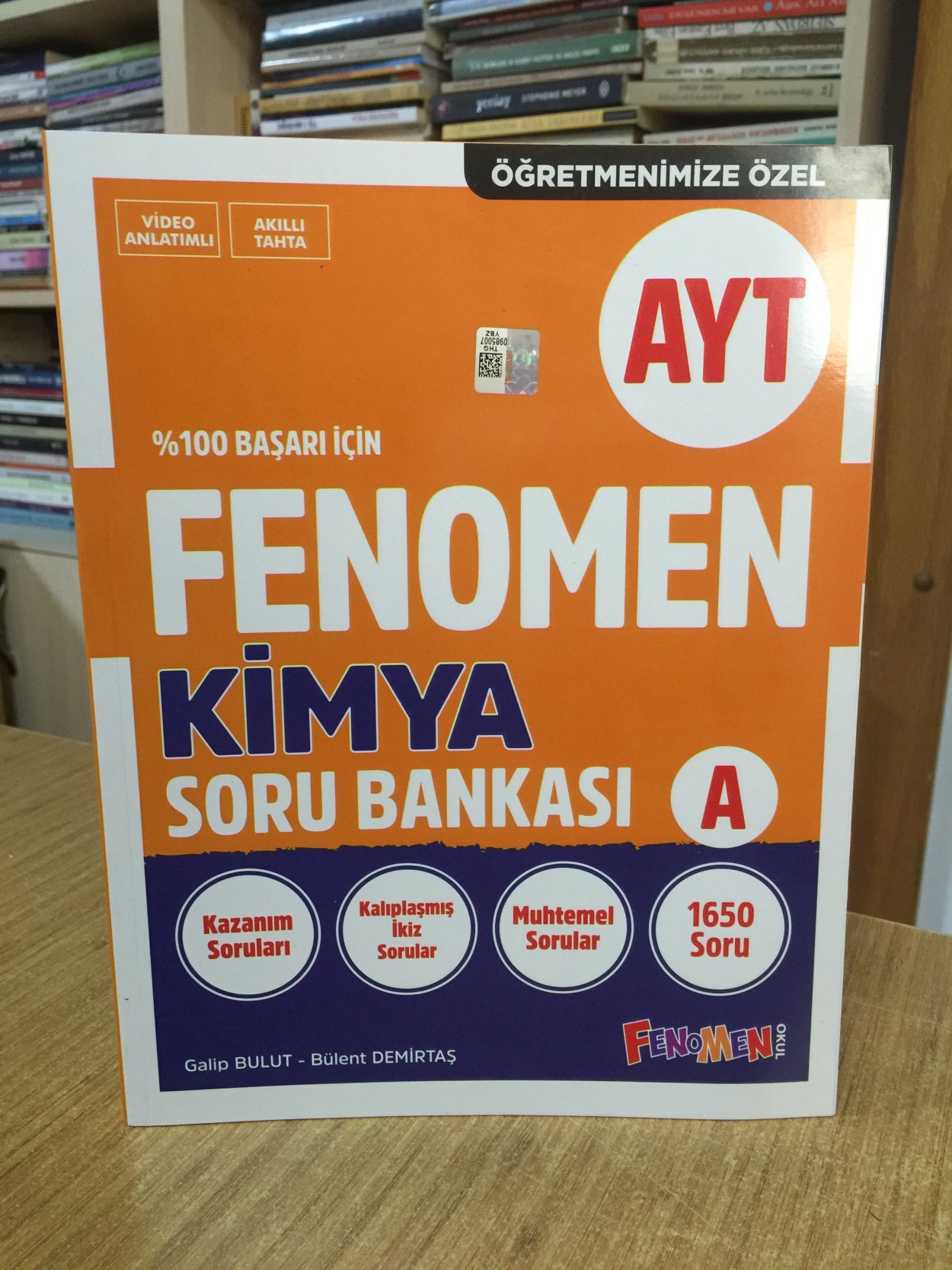 AYT Fenomen AYT Kimya A Soru Bankası Fenomen Yayınları