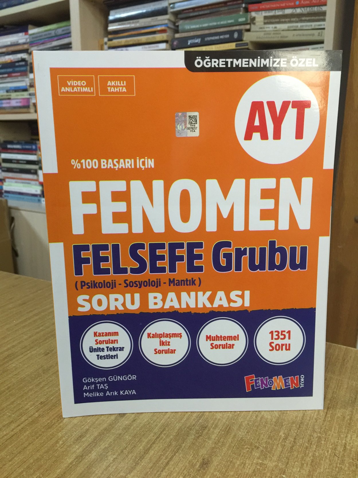 AYT Fenomen Felsefe Soru Bankası Fenomen Yayınları