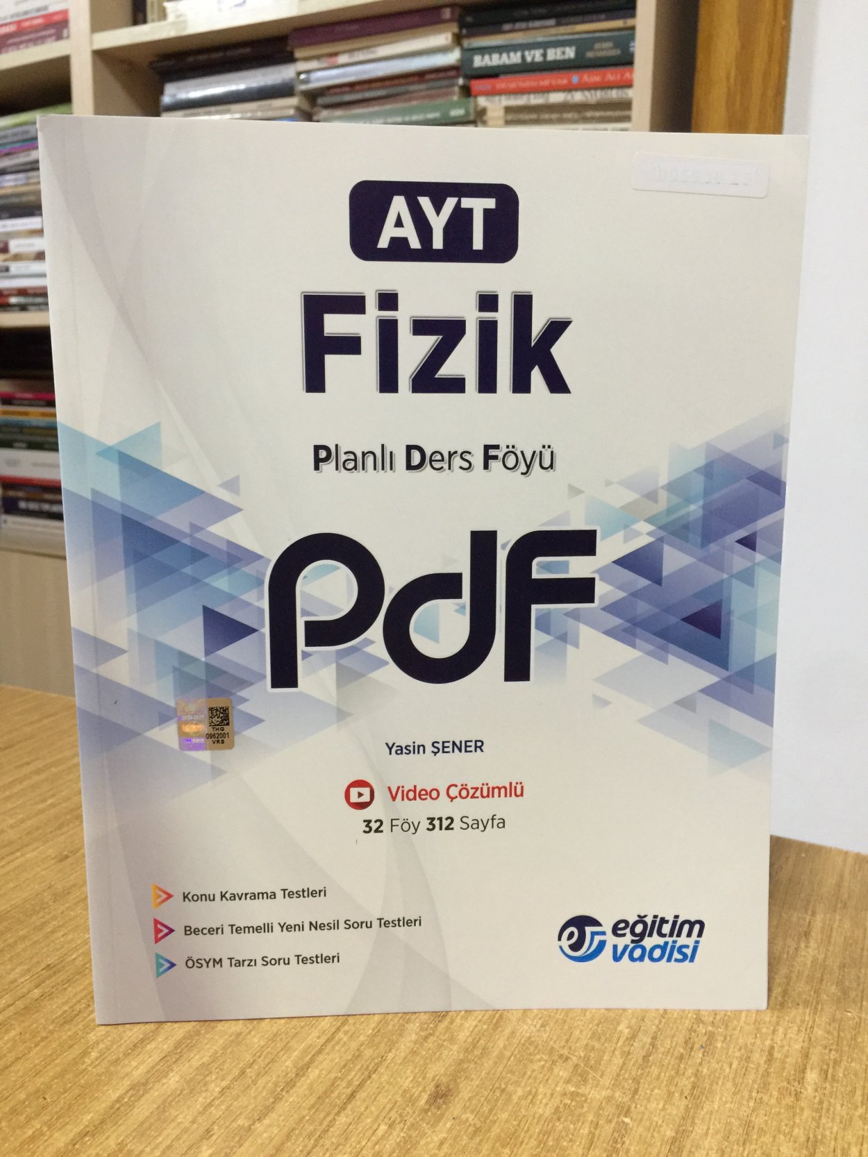 AYT Fizik Güncel PDF Planlı Ders Föyü Eğitim Vadisi