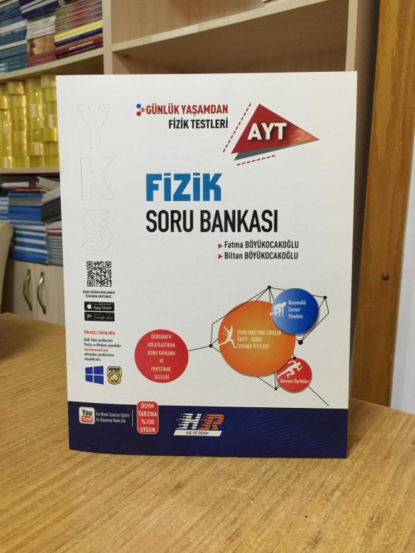 AYT Fizik Soru Bankası Hız ve Renk Yayınları