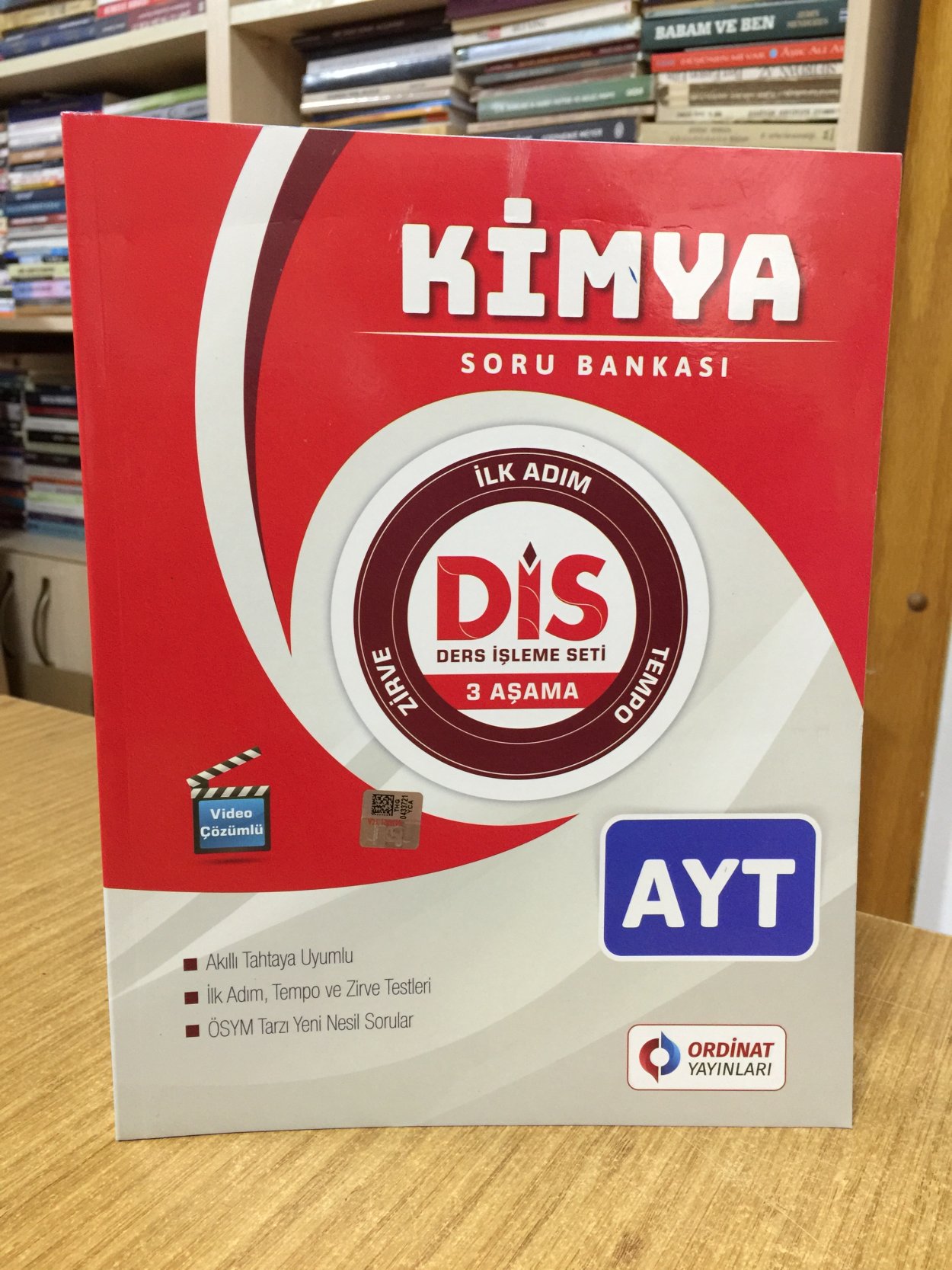 AYT KİMYA Soru Bankası DİS Serisi Ordinat Yayınları