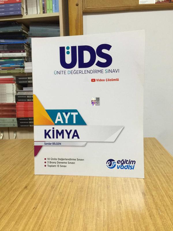 AYT Kimya ÜDS Ünite Değerlendirme Sınavı Eğitim Vadisi Yayınları