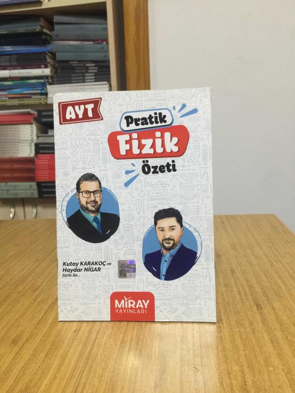 AYT Pratik Fizik Özeti Cep Kitabı Miray Yayınları