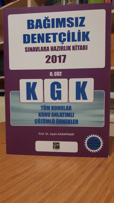 Bağımsız Denetçilik Sınavlara Hazırlık Kitabı 2017 2. Cilt