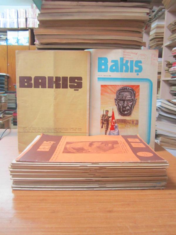 Bakış Dergisi ( Avni Altıner ) - 1979'dan 1986'ya Kadar Yayınlanmış 26 Farklı Sayı Mevcut (Sayılar Açıklamada)