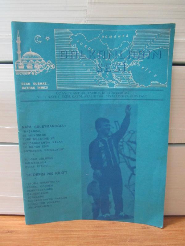 Balkanların Sesi Dergisi - Yıl 1 Sayı 1 - Ekim Kasım Aralık 1988