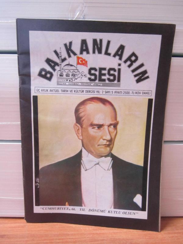 Balkanların Sesi Dergisi - Yıl 2 Sayı 5 - Ekim Kasım Aralık 1989
