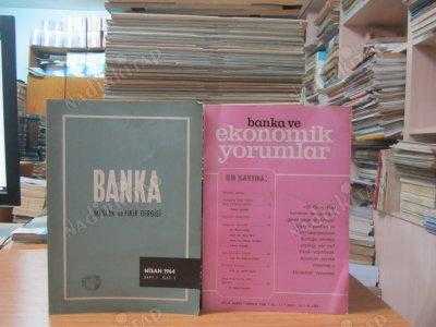 Banka Meslek ve Fikir Dergisi (Şimdiki Adı Finans-Politik & Ekonomik Yorumlar Dergisi) - 1964'den 1980'e Kadar Yayınlanmış 94 Farklı Sayı Mevcut (Eks