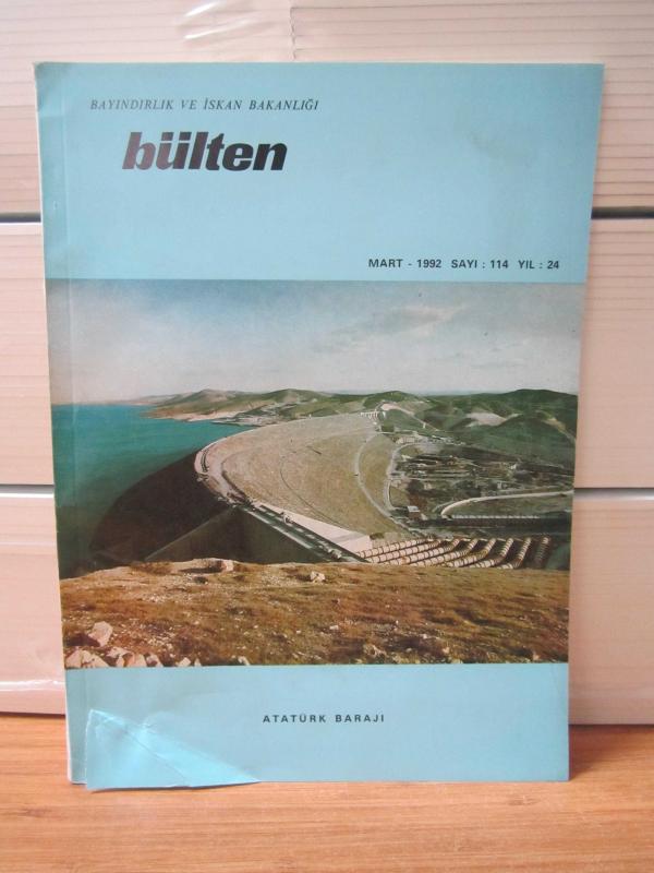 Bayındırlık ve İskan Bakanlığı Bülten - Yıl 24 Sayı 114 - Mart 1992