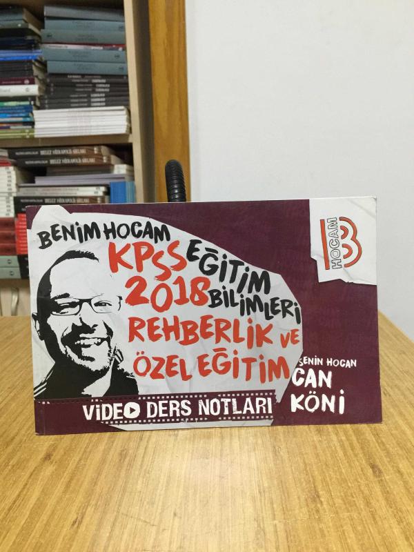 Benim Hocam 2018 KPSS Eğitim Bilimleri Rehberlik ve Özel Eğitim Video Ders Notları