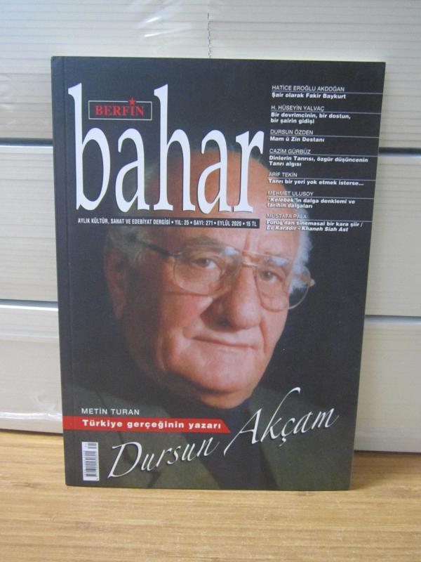 BERFİN BAHAR Dergisi - Sayı 271 - Eylül 2020