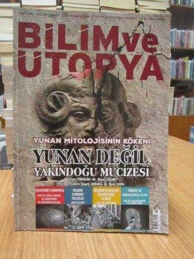 Bilim ve Ütopya Dergisi - Sayı 296 - Şubat 2019 [ Yunan Mitolojisinin Kökeni ]