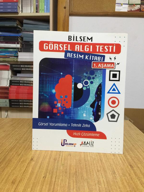Bilsem Görsel Algı Testi (Resim Kitabı) Analiz Yayınları