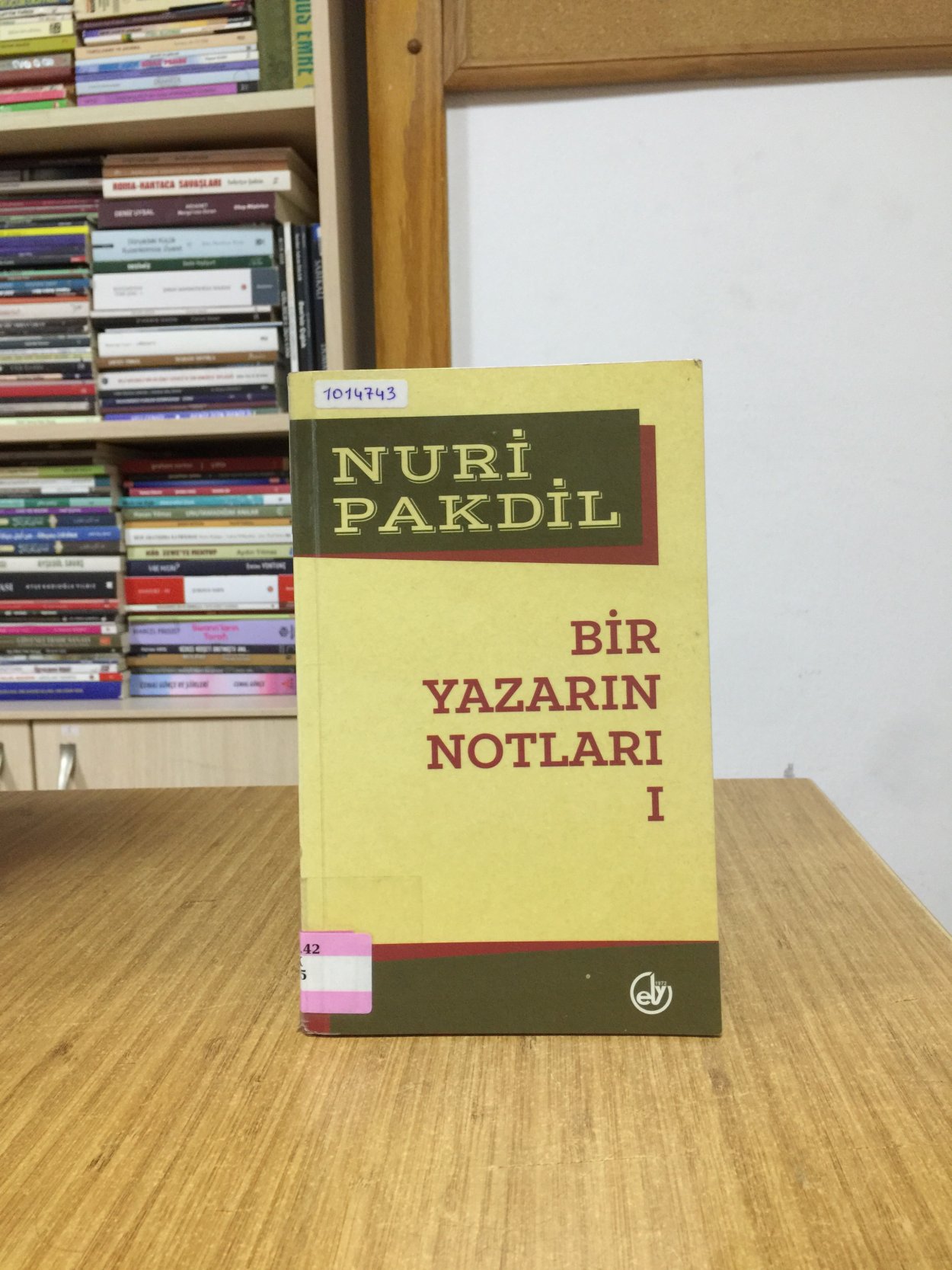 Bir Yazarın Notları 1 - Nuri Pakdil //