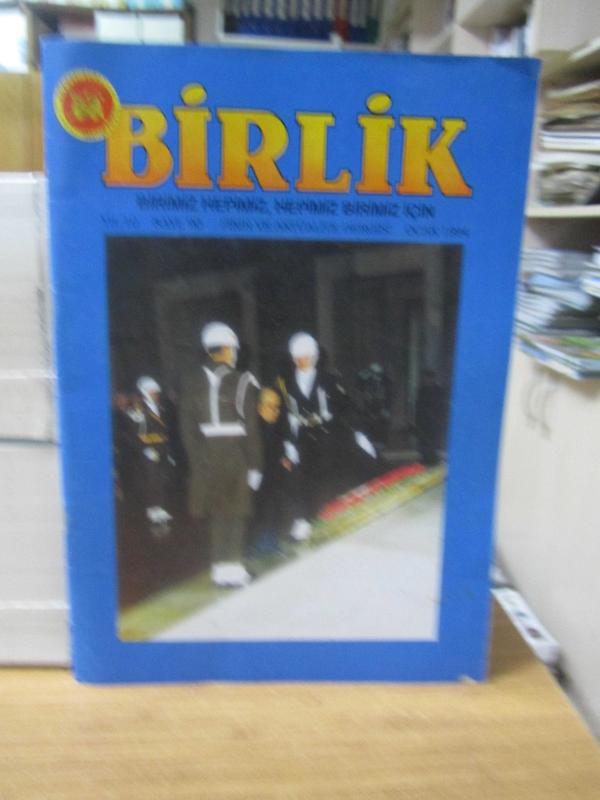 Birlik Dergisi - Sayı 90 - Ocak 1994 - Türkiye Emekli Subaylar Derneği