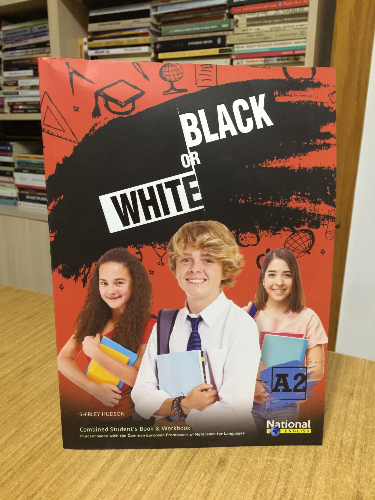 Black or White A2 Combined Student's Book & Workbook - National English