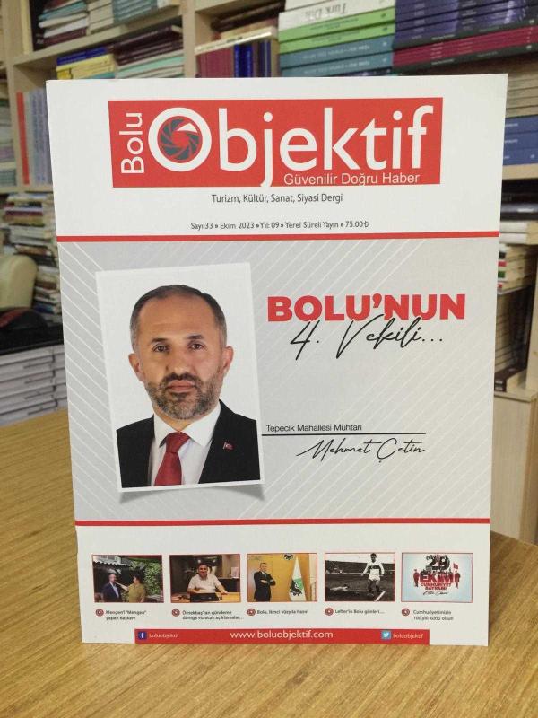 Bolu Objektif Dergisi - Sayı 33 - Ekim 2023