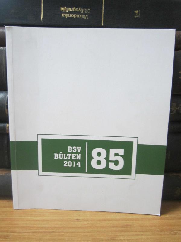 BSV Bülten Mayıs Ağustos 2014 - Sayı 85 - Bilim ve Sanat Vakfı