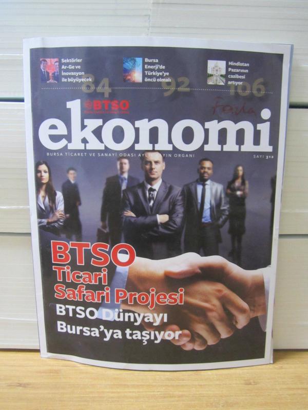BTSO Ekonomi - Sayı 312 - Mayıs 2014 - Bursa Ticaret ve Sanayi Odası