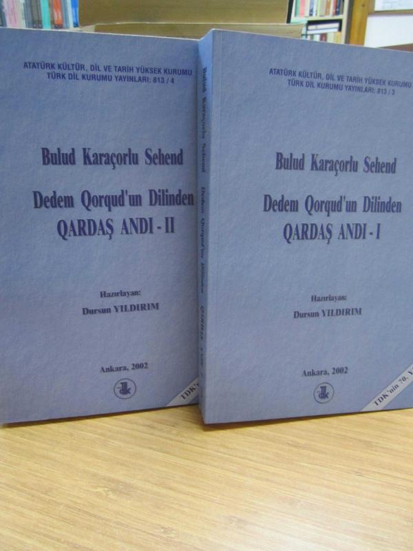 Bulud Karaçorlu Sehend - Dedem Qorqud'un Dilinden Qardaş Andı 2 CİLT TAKIM