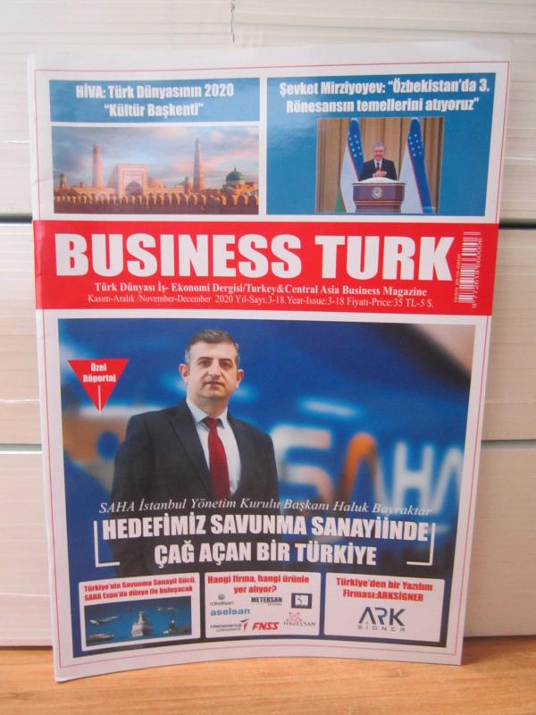 BUSINESS TURK Türk Dünyası İş-Ekonomi Dergisi - Kasım Aralık 2020 - Yıl 3 Sayı 18
