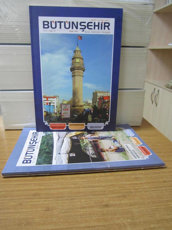 BÜTÜNŞEHİR Kent Kültürü Dergisi - 2016-2017 Yılları 3 Sayı TAKIM (Sayılar: 12-13-15) - Recep Yazgan