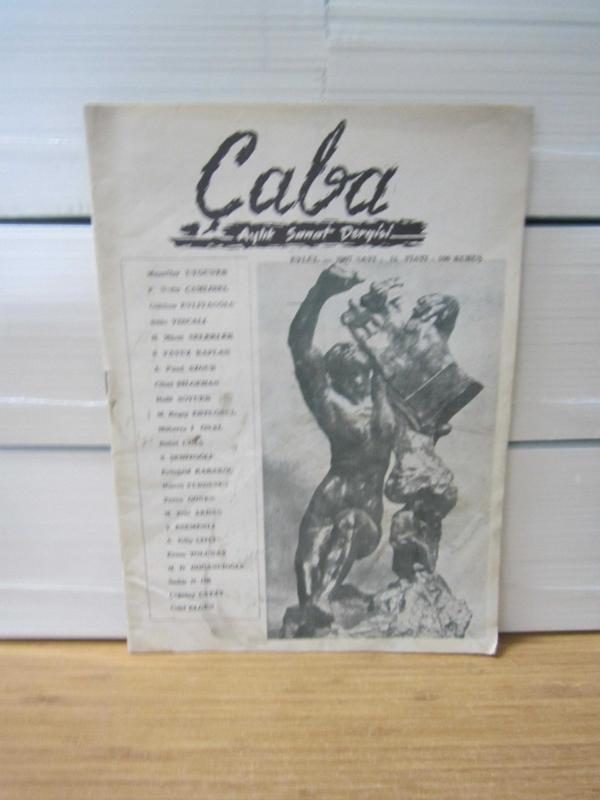 ÇABA Aylık Sanat Dergisi - Sayı 11 - Eylül 1967