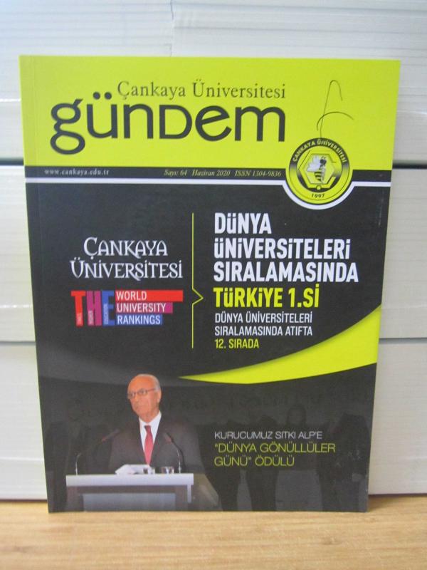 Çankaya Üniversitesi Gündem - Sayı 64 - Haziran 2020