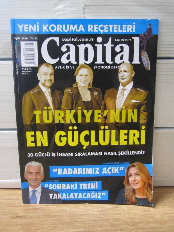 CAPITAL Aylık İş ve Ekonomi Dergisi - Ekim 2014