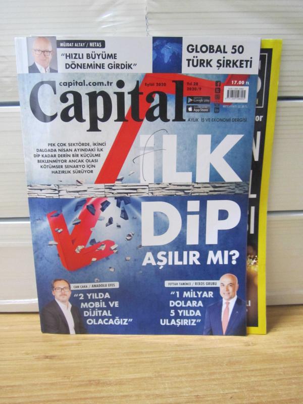 CAPITAL Aylık İş ve Ekonomi Dergisi - Ekim 2020