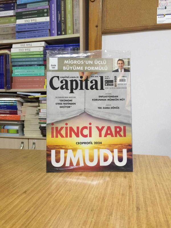 CAPITAL Aylık İş ve Ekonomi Dergisi - Ocak 2024 [ İKİNCİ YARI UMUDU CEOPROFİL 2024 ] - (Ambalajı Açılmamış, Ekleri Mevcut)